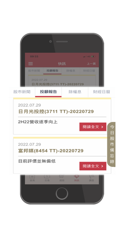 投顧研究報告