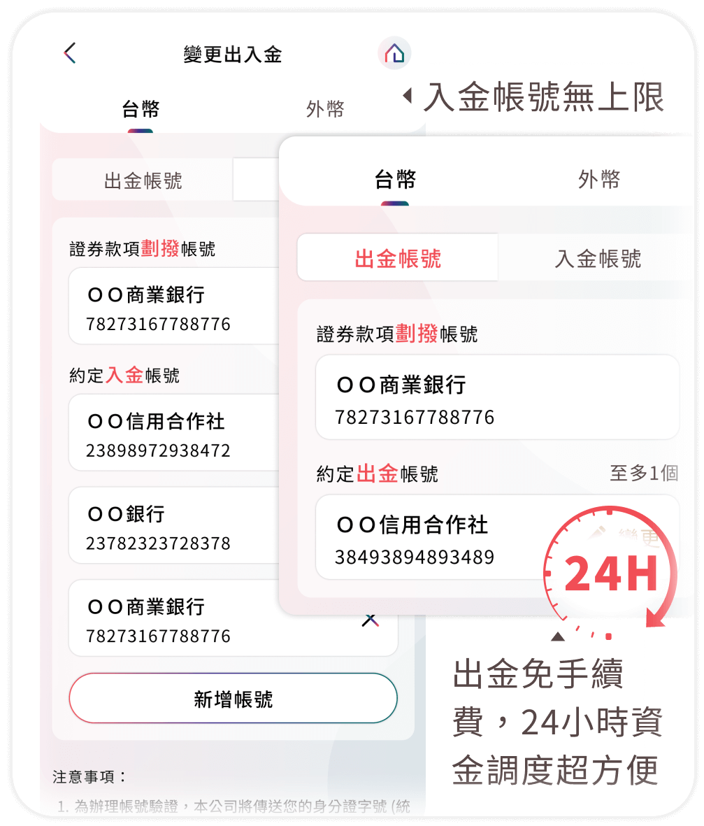 多帳戶調度資金